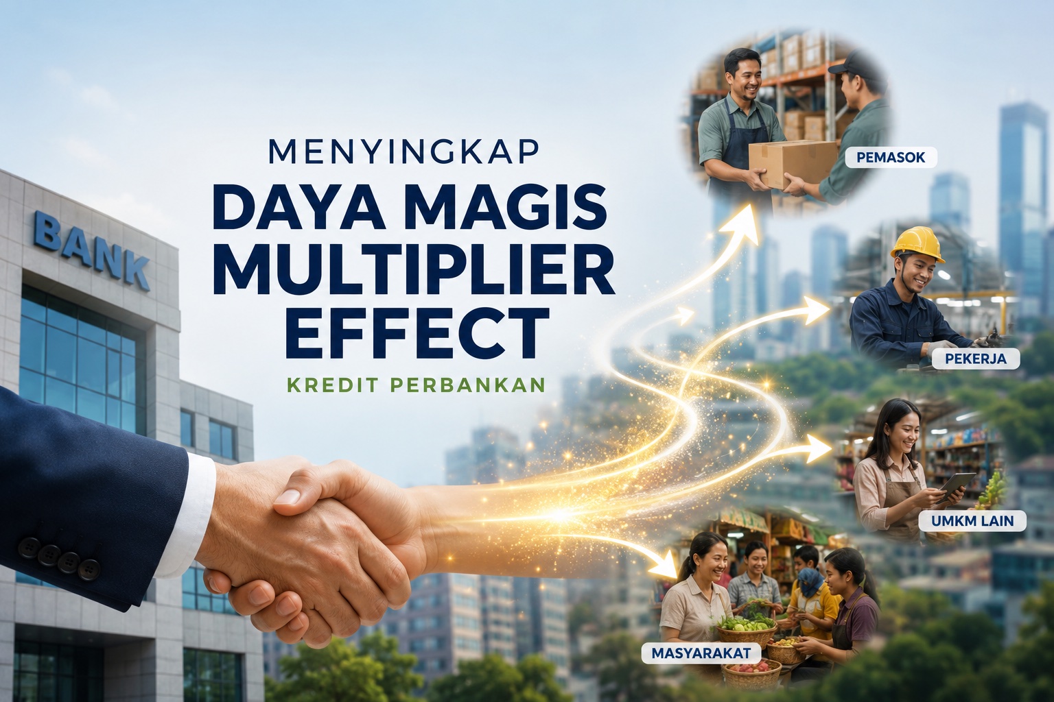 Menyingkap Daya Magis Multiplier Effect Kredit Perbankan