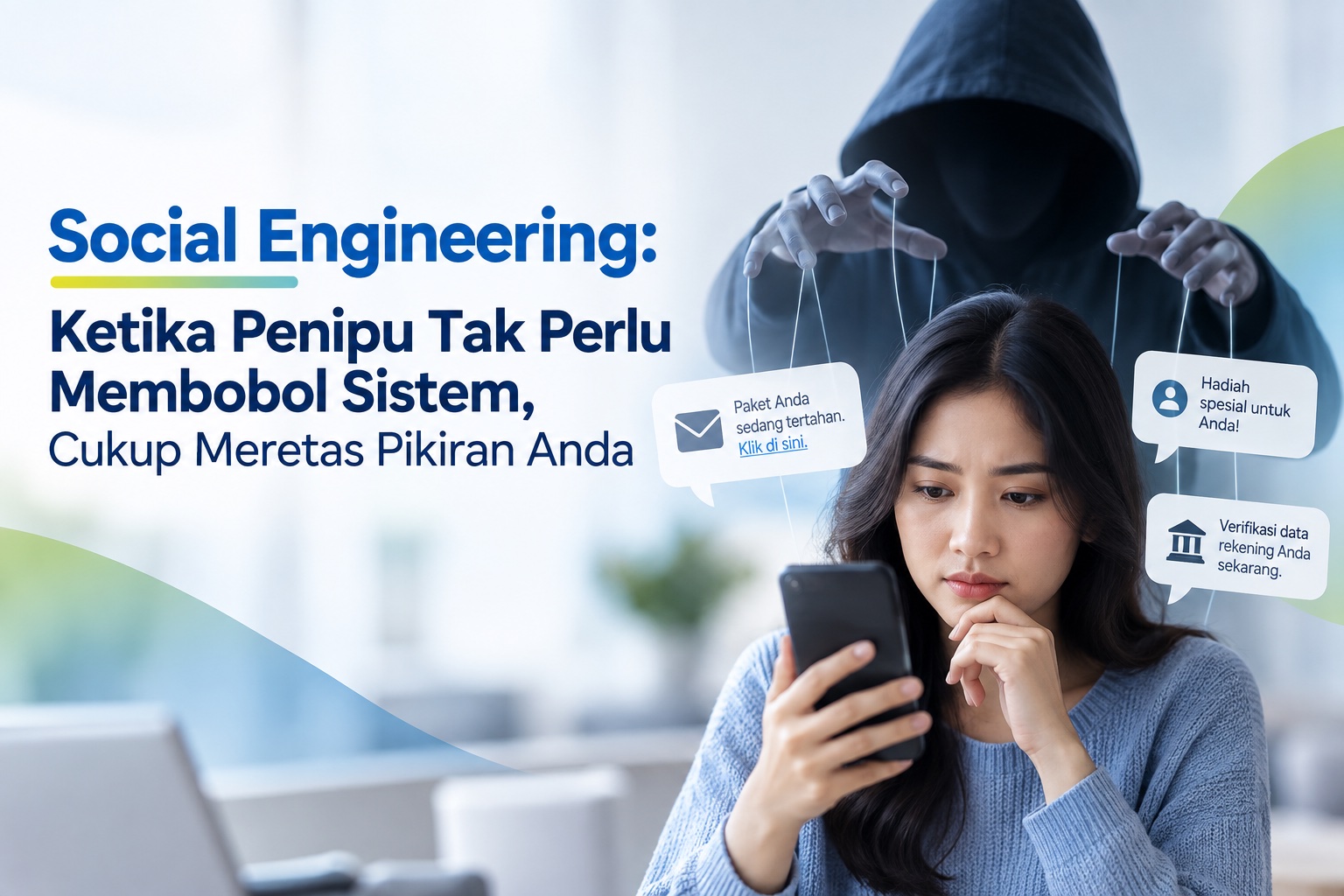 Social Engineering: Ketika Penipu Tak Perlu Membobol Sistem, Cukup Meretas Pikiran Anda